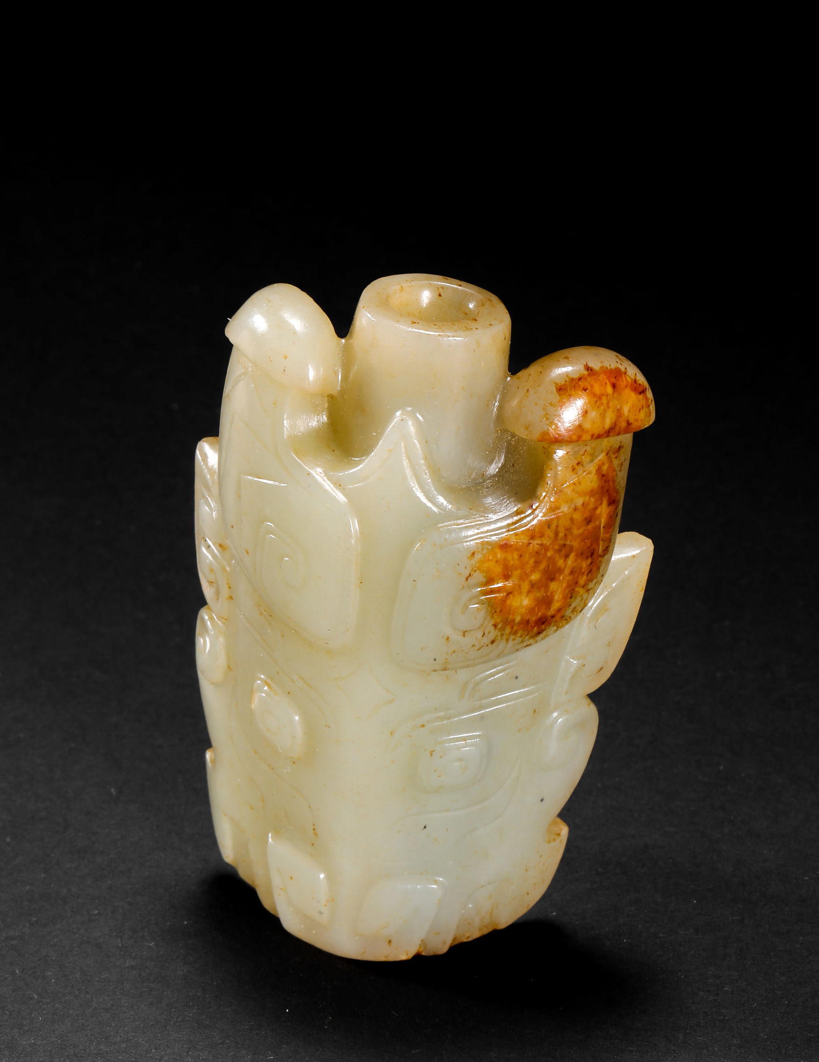 Before Ming Dynasty, Hetian Jade God’s Head - 4