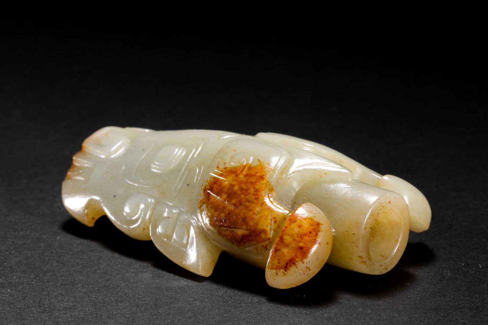 Before Ming Dynasty, Hetian Jade God’s Head - 8