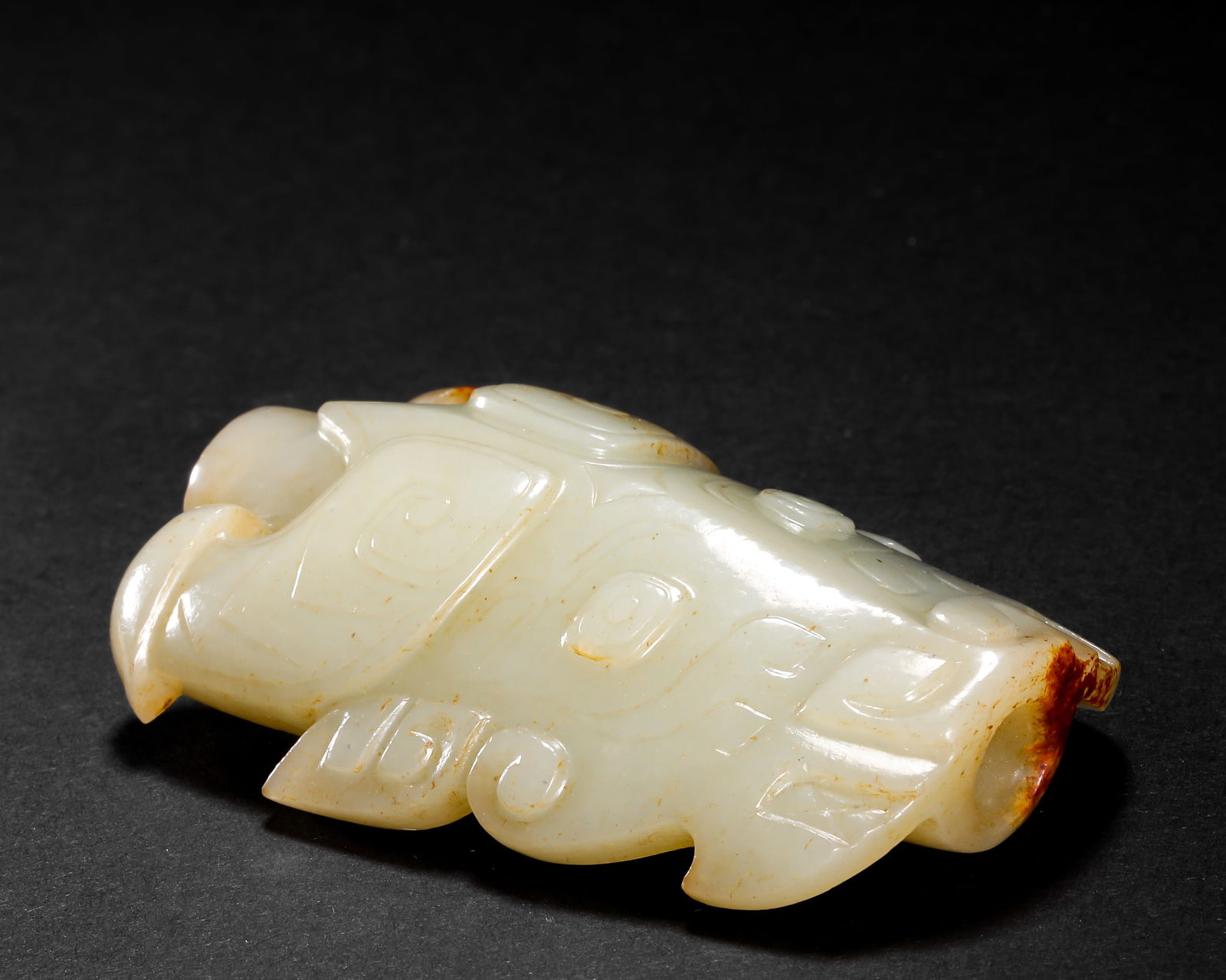 Before Ming Dynasty, Hetian Jade God’s Head - 9