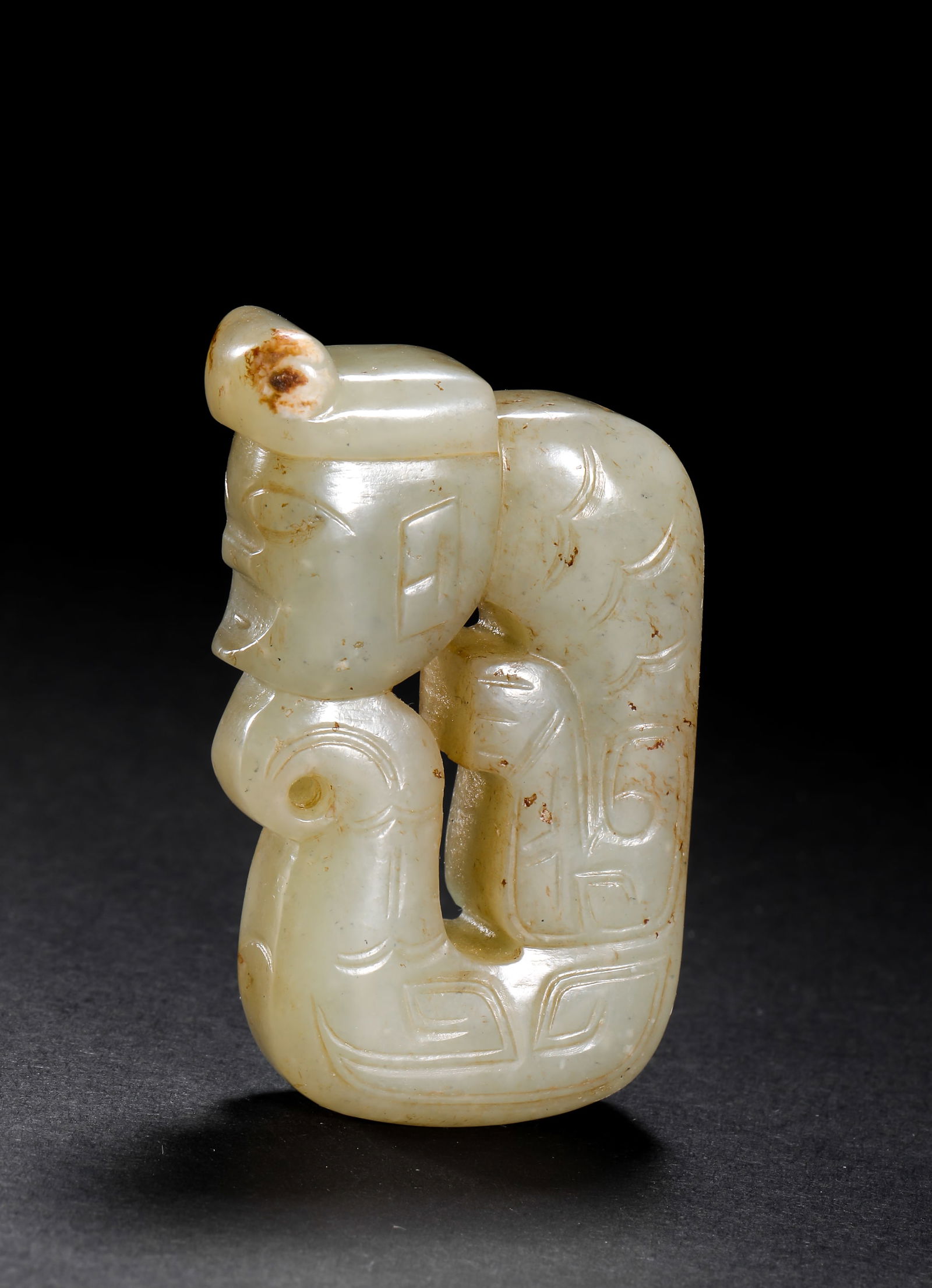 Hetian Jade God before Ming Dynasty - 4