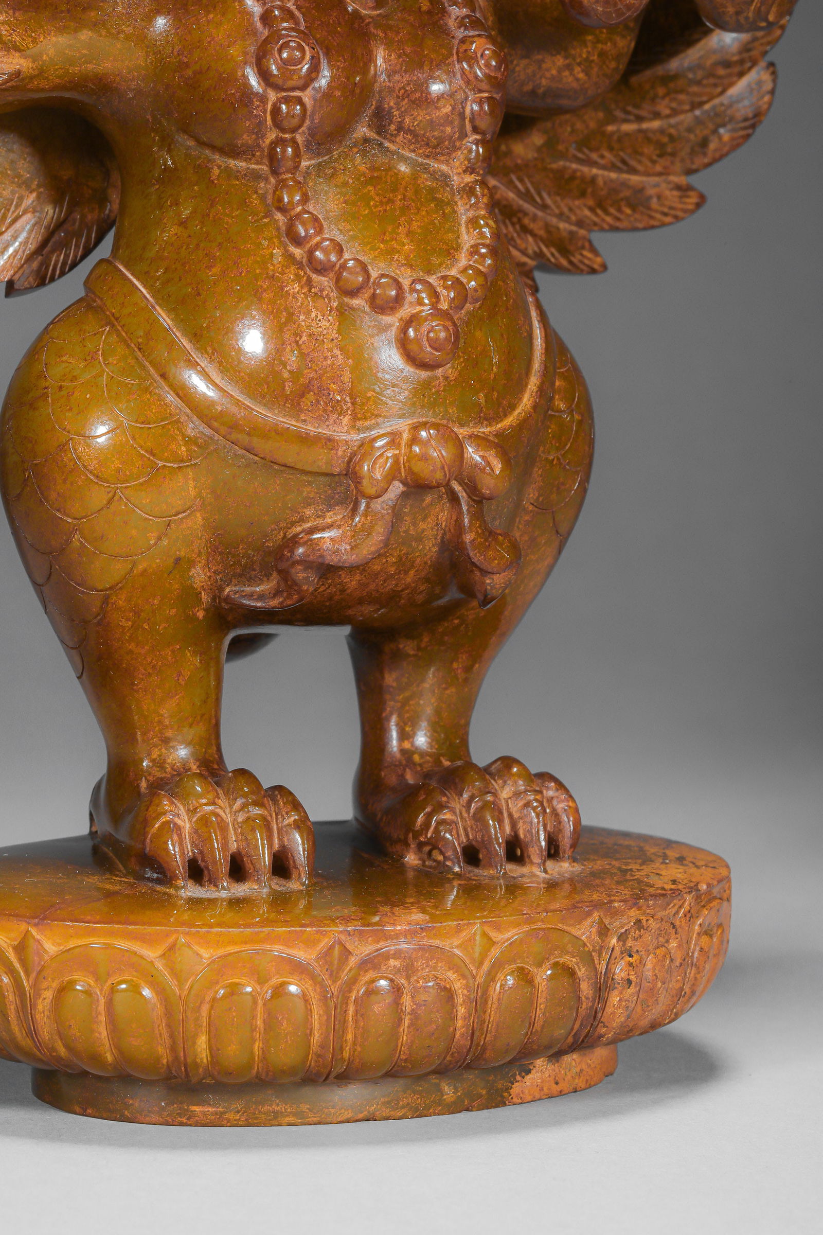 Hetian Jade Dapeng Bird Before Ming Dynasty - 11