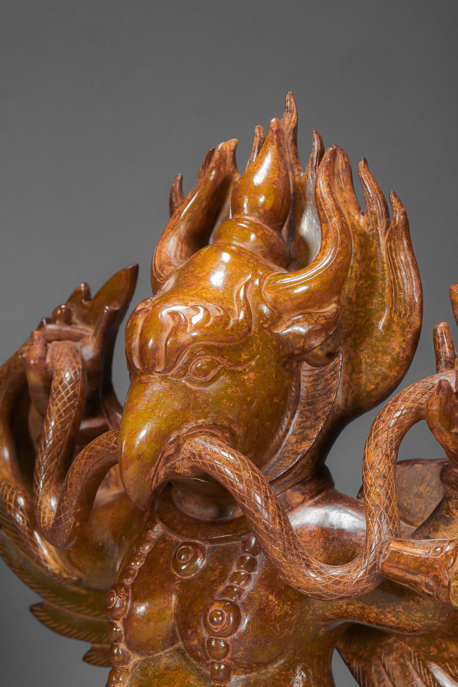 Hetian Jade Dapeng Bird Before Ming Dynasty - 13