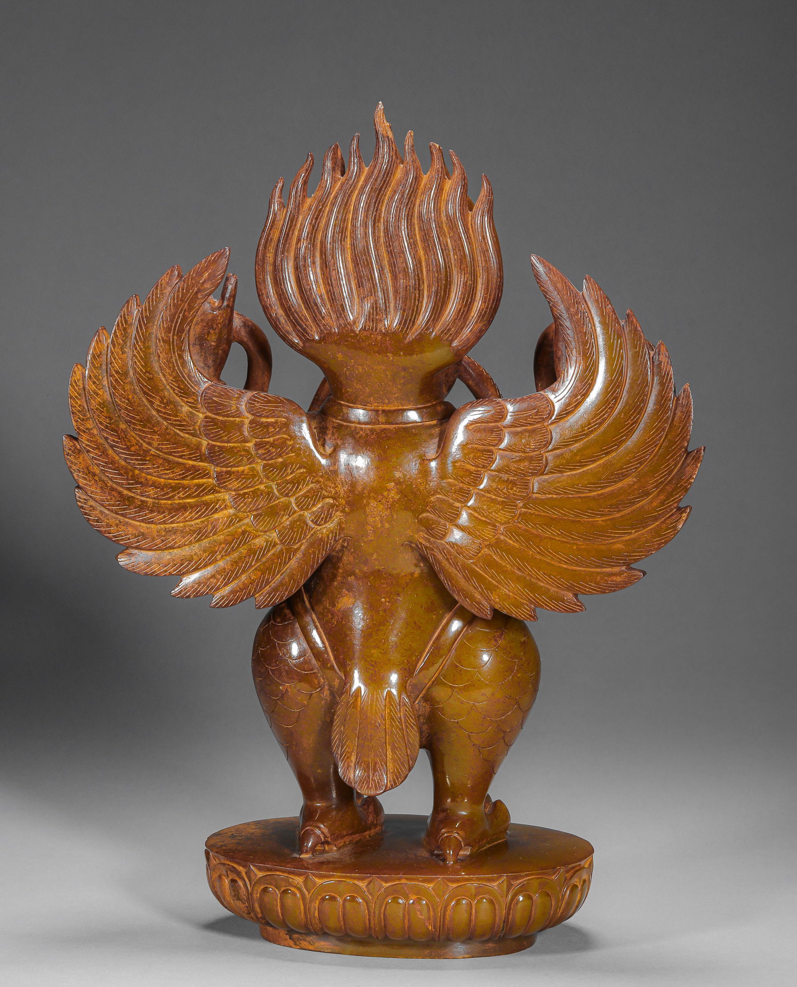 Hetian Jade Dapeng Bird Before Ming Dynasty - 15