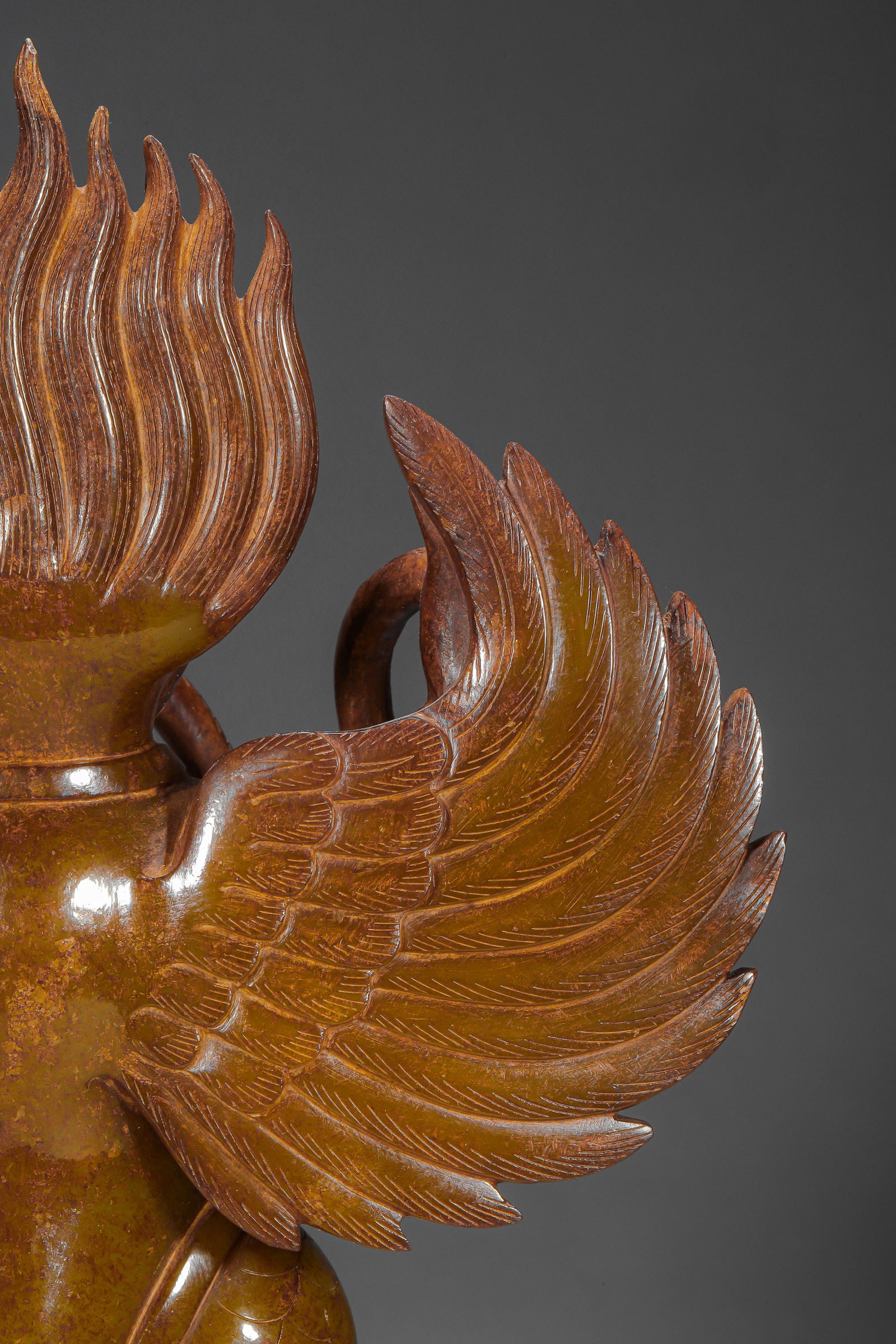 Hetian Jade Dapeng Bird Before Ming Dynasty - 16