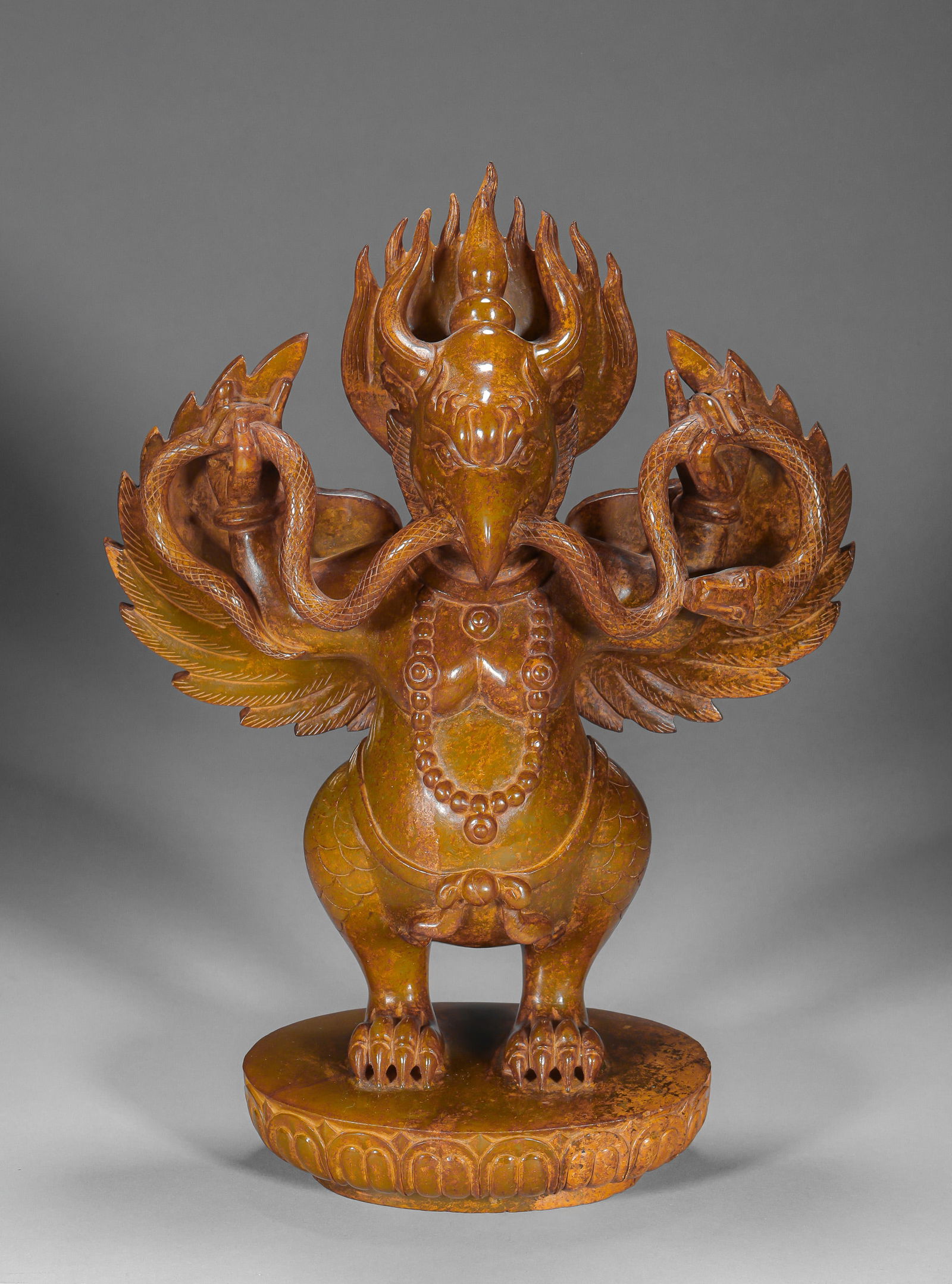 Hetian Jade Dapeng Bird Before Ming Dynasty - 3