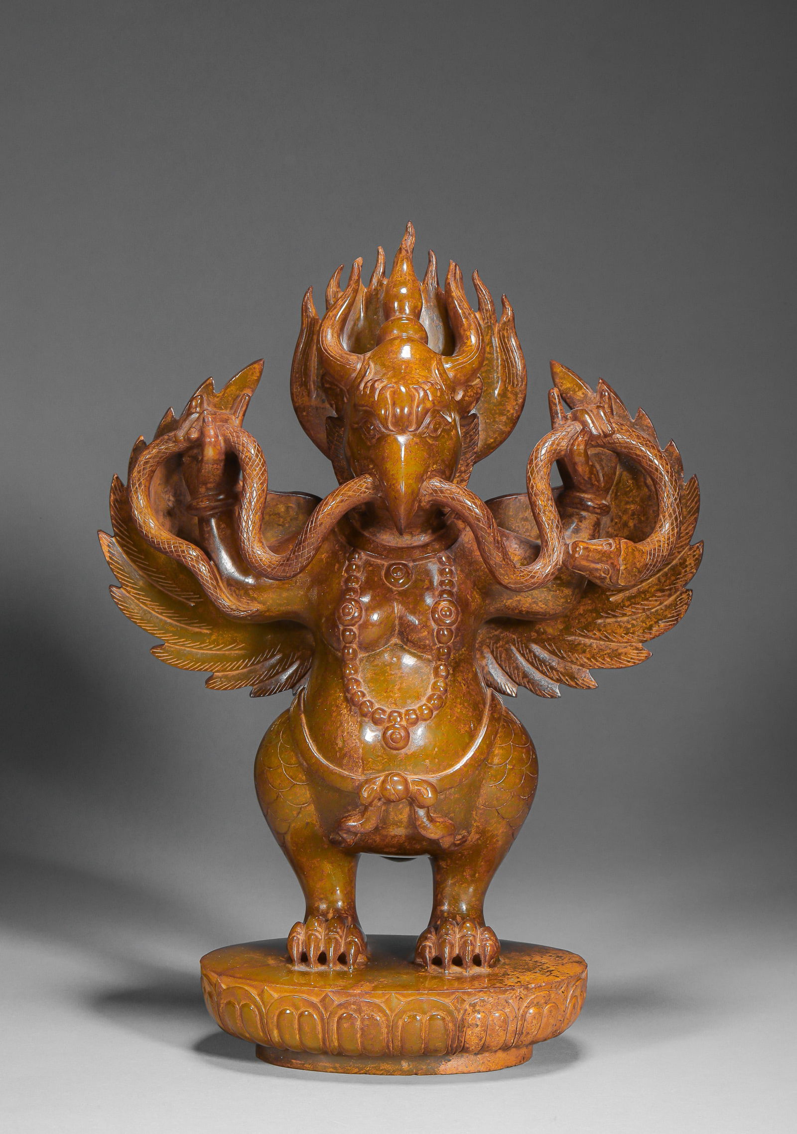 Hetian Jade Dapeng Bird Before Ming Dynasty - 4