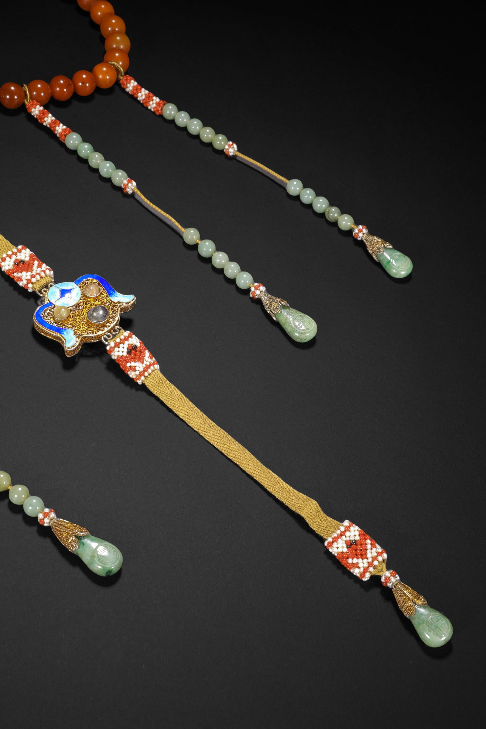 Qing Dynasty beeswax beads - 9
