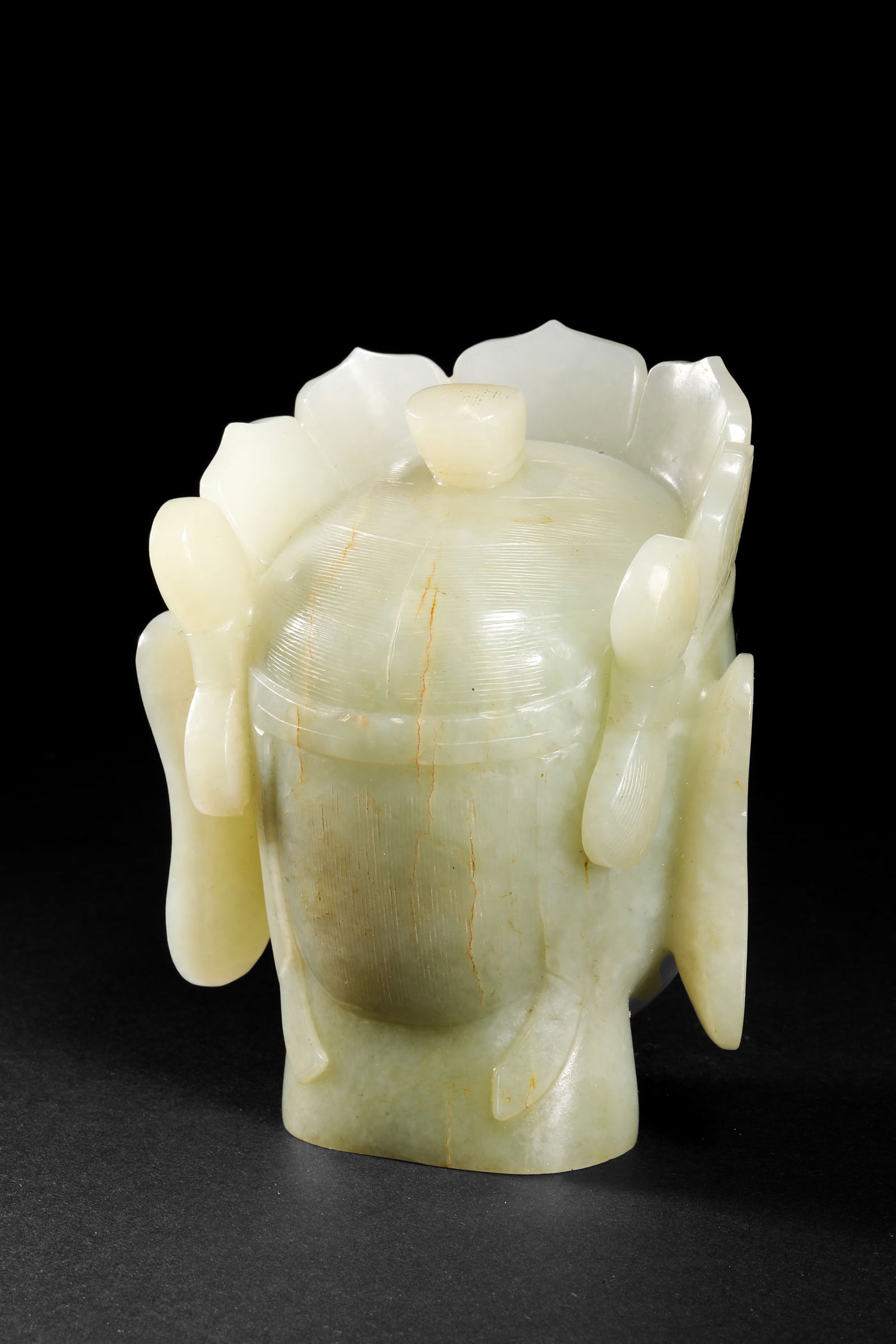 Ming Dynasty Hotan jade Buddha head - 10