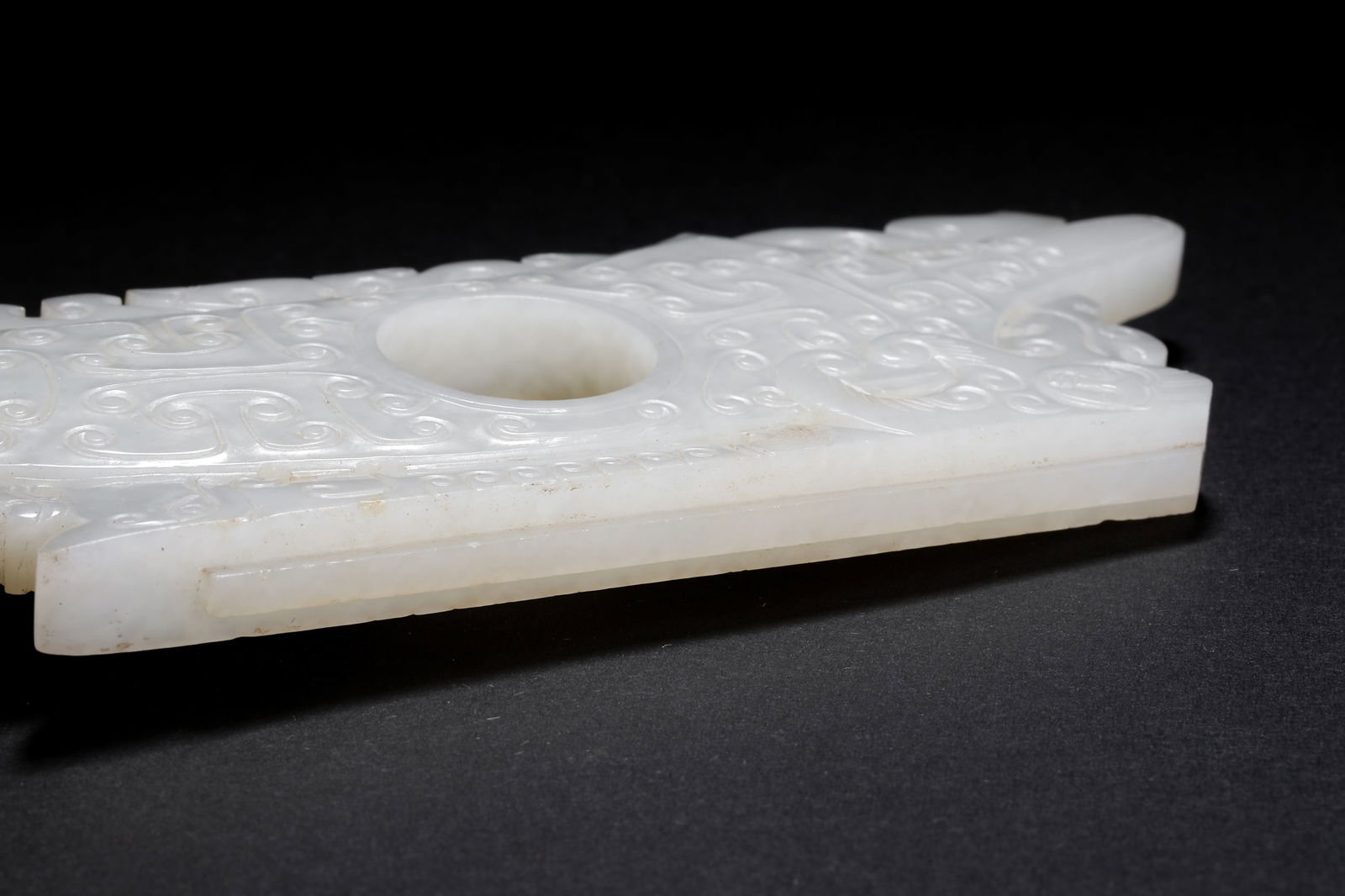 Qing Dynasty Hetian jade double jade - 10