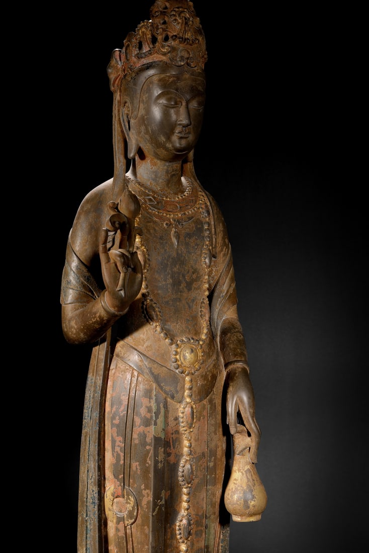 Stone Bodhisattva before Ming Dynasty - 12