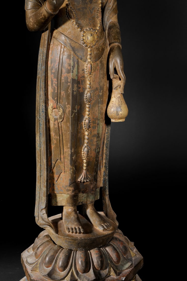Stone Bodhisattva before Ming Dynasty - 13