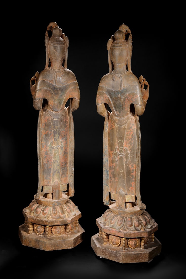 Stone Bodhisattva before Ming Dynasty - 17