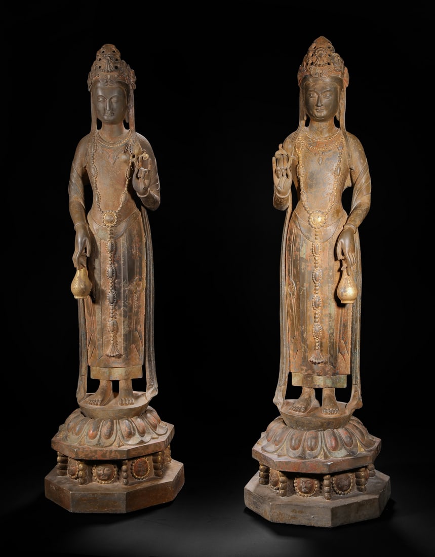 Stone Bodhisattva before Ming Dynasty - 3