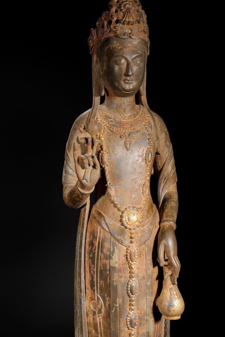 Stone Bodhisattva before Ming Dynasty - 5