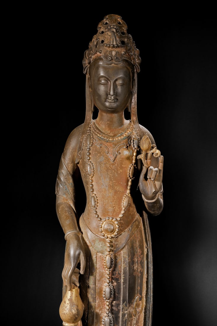 Stone Bodhisattva before Ming Dynasty - 7