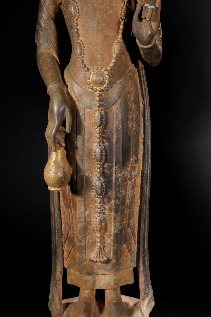 Stone Bodhisattva before Ming Dynasty - 8