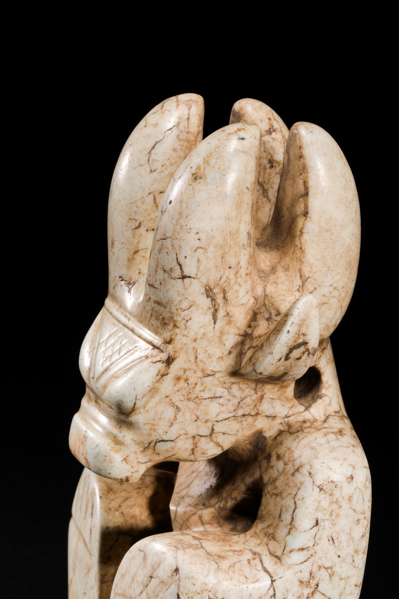 Before Ming Dynasty, Hetian Jade God - 13