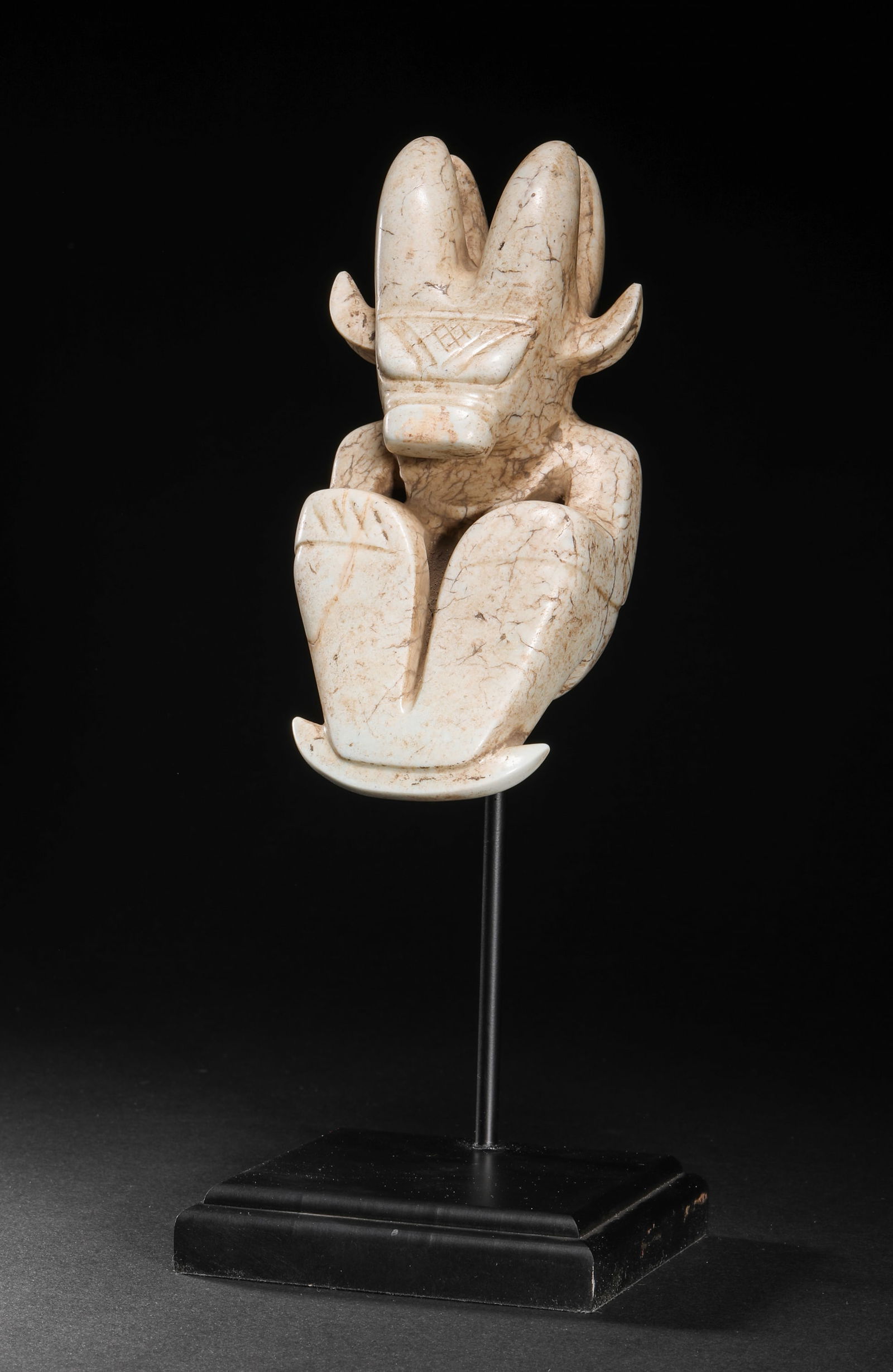 Before Ming Dynasty, Hetian Jade God - 2