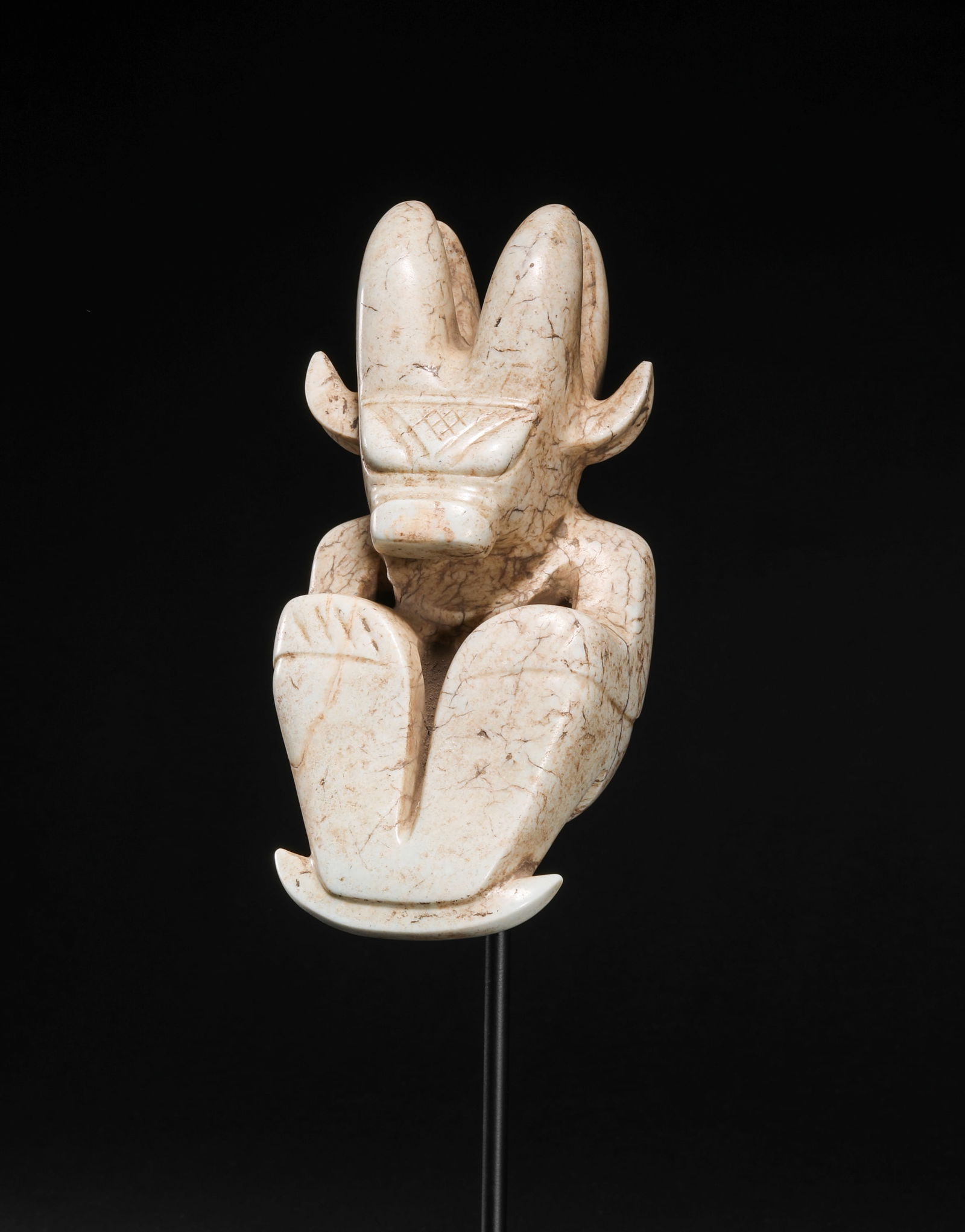 Before Ming Dynasty, Hetian Jade God - 3