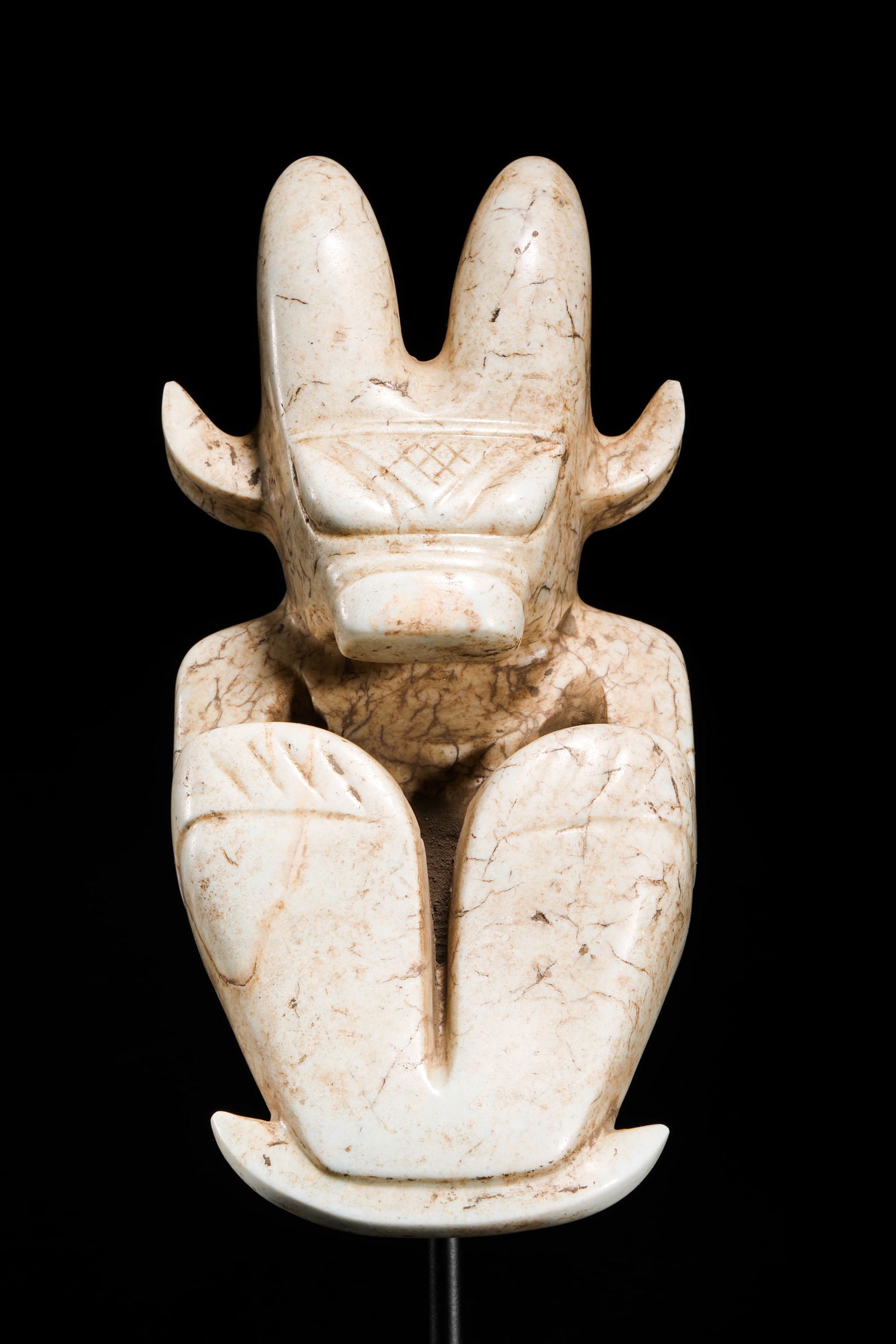 Before Ming Dynasty, Hetian Jade God - 4