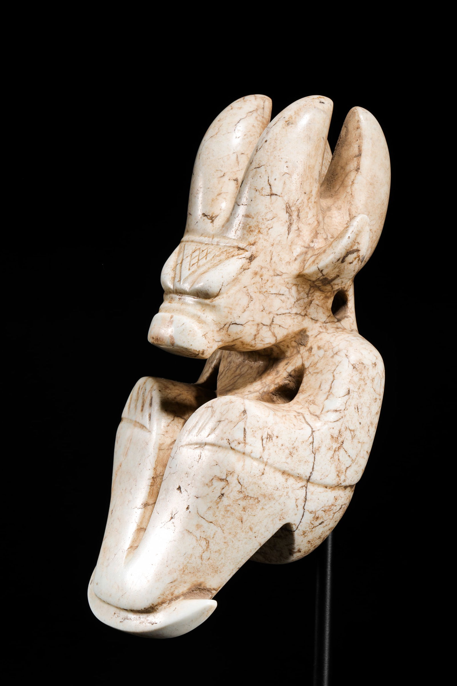 Before Ming Dynasty, Hetian Jade God - 6