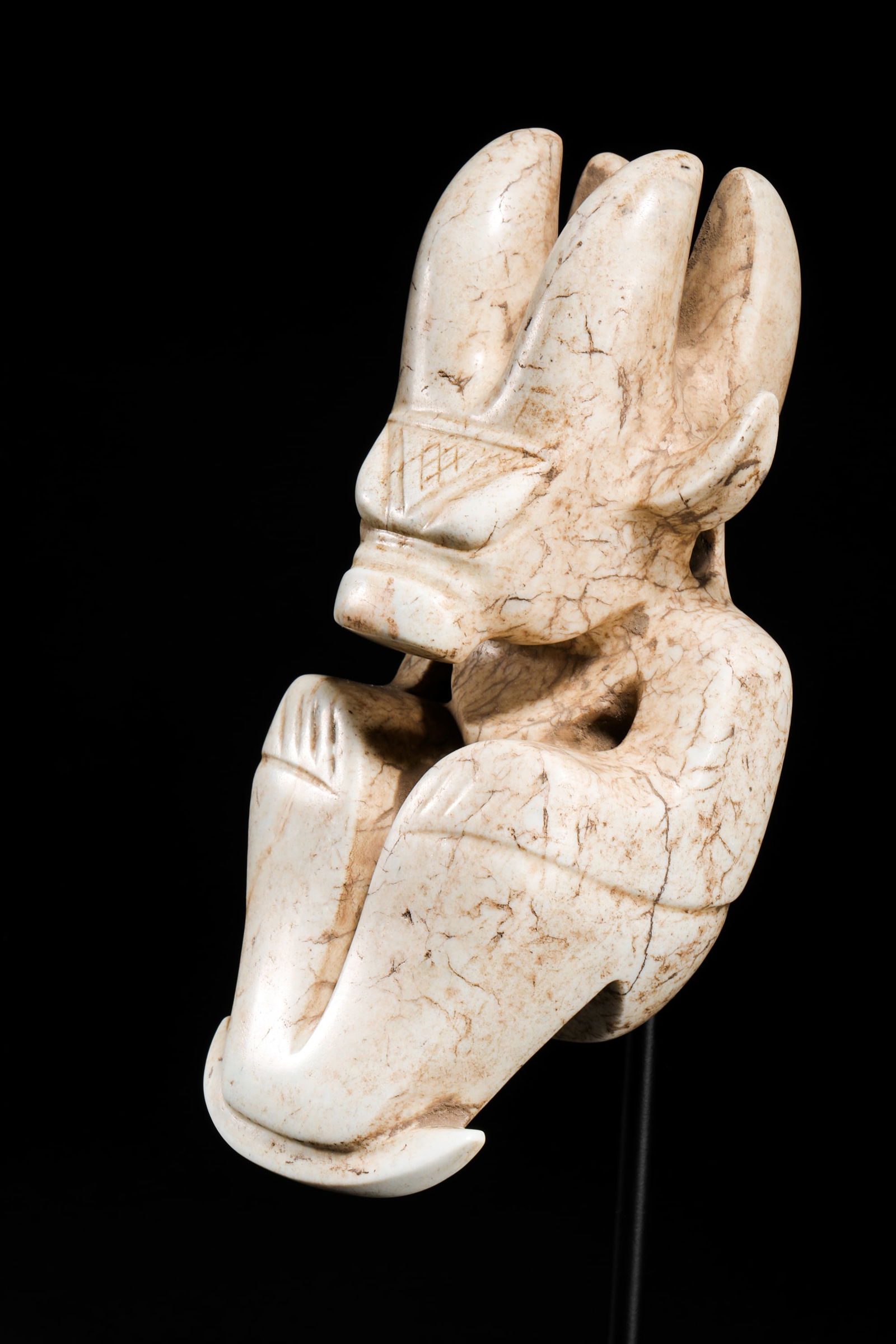 Before Ming Dynasty, Hetian Jade God - 7