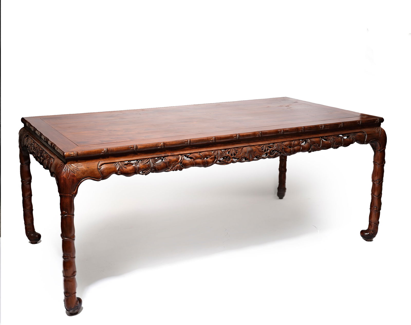 Qing Dynasty mahogany long table: Qing Dynasty mahogany long tableH83cm W200cm