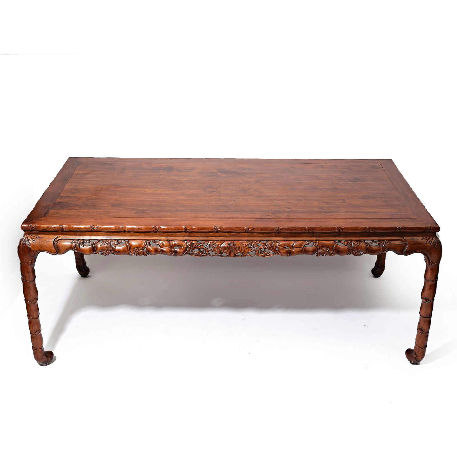 Qing Dynasty mahogany long table - 2