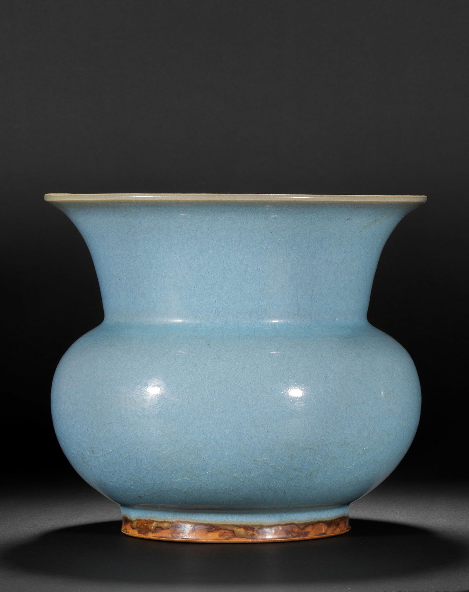 Before the Ming Dynasty, Jun porcelain smacking buckets - 10