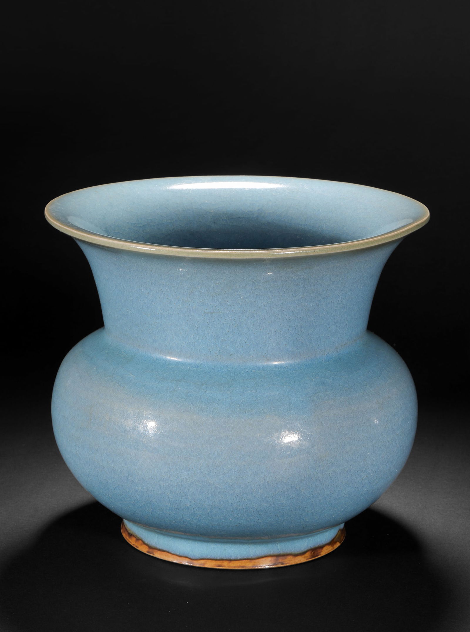 Before the Ming Dynasty, Jun porcelain smacking buckets - 2