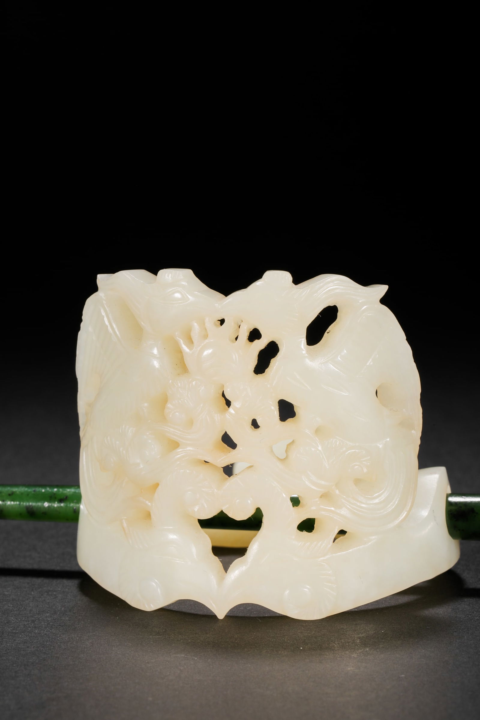 Qing Dynasty Hotan Jade Ben - 3