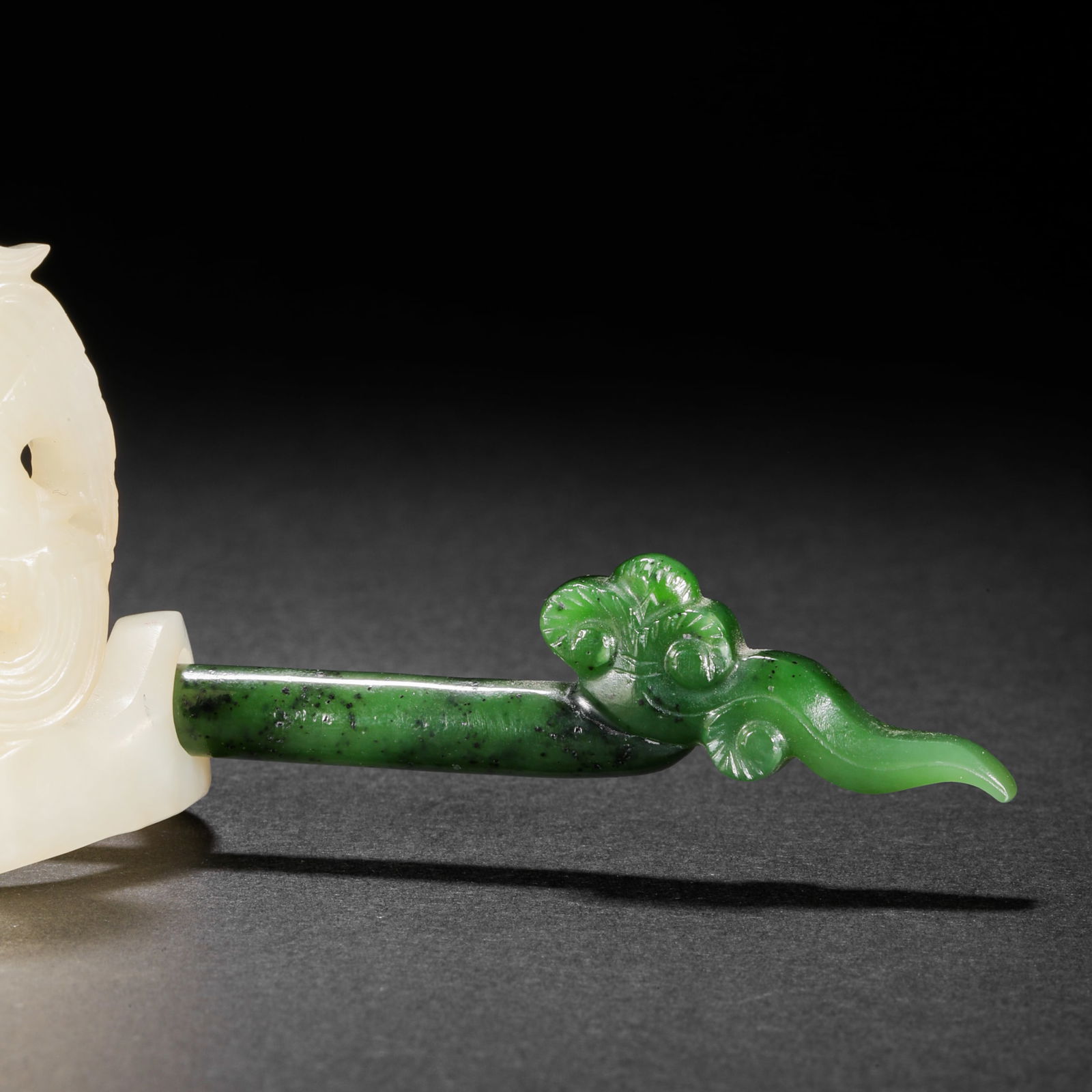 Qing Dynasty Hotan Jade Ben - 4