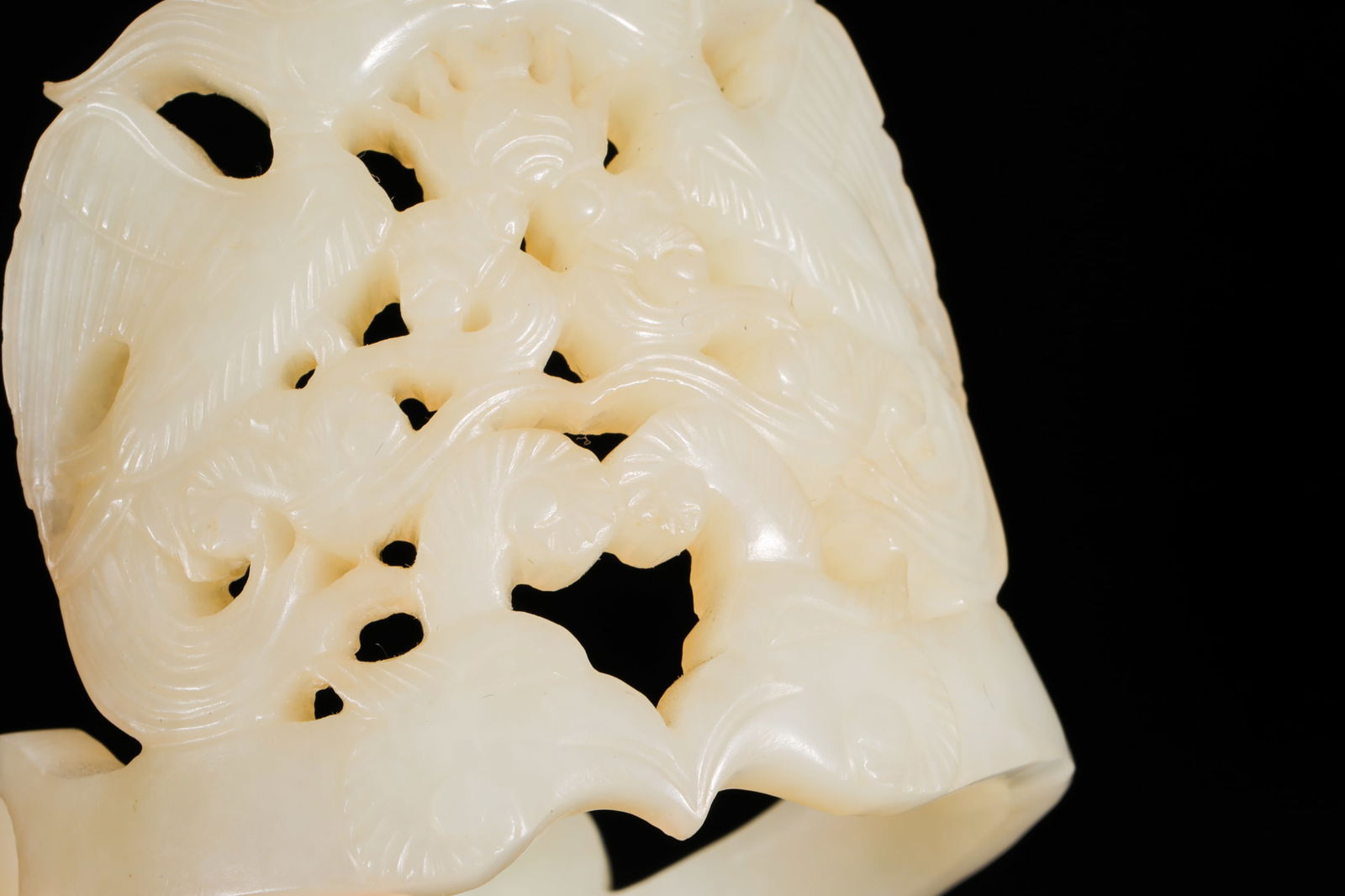 Qing Dynasty Hotan Jade Ben - 8