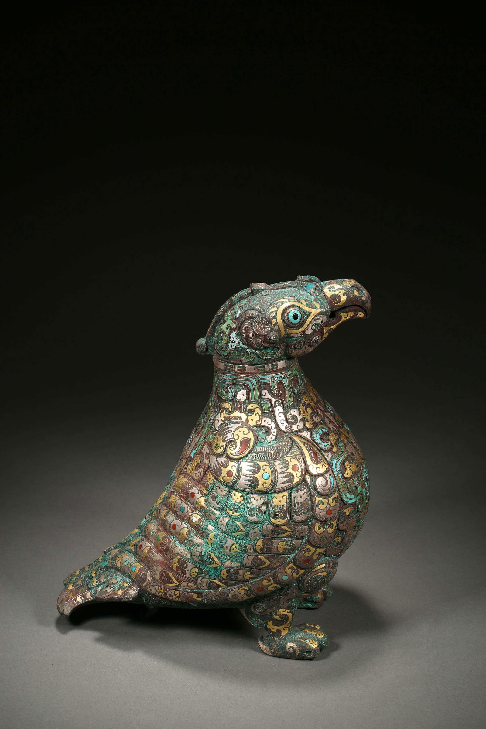 Han Dynasty gold and silver bird - 6