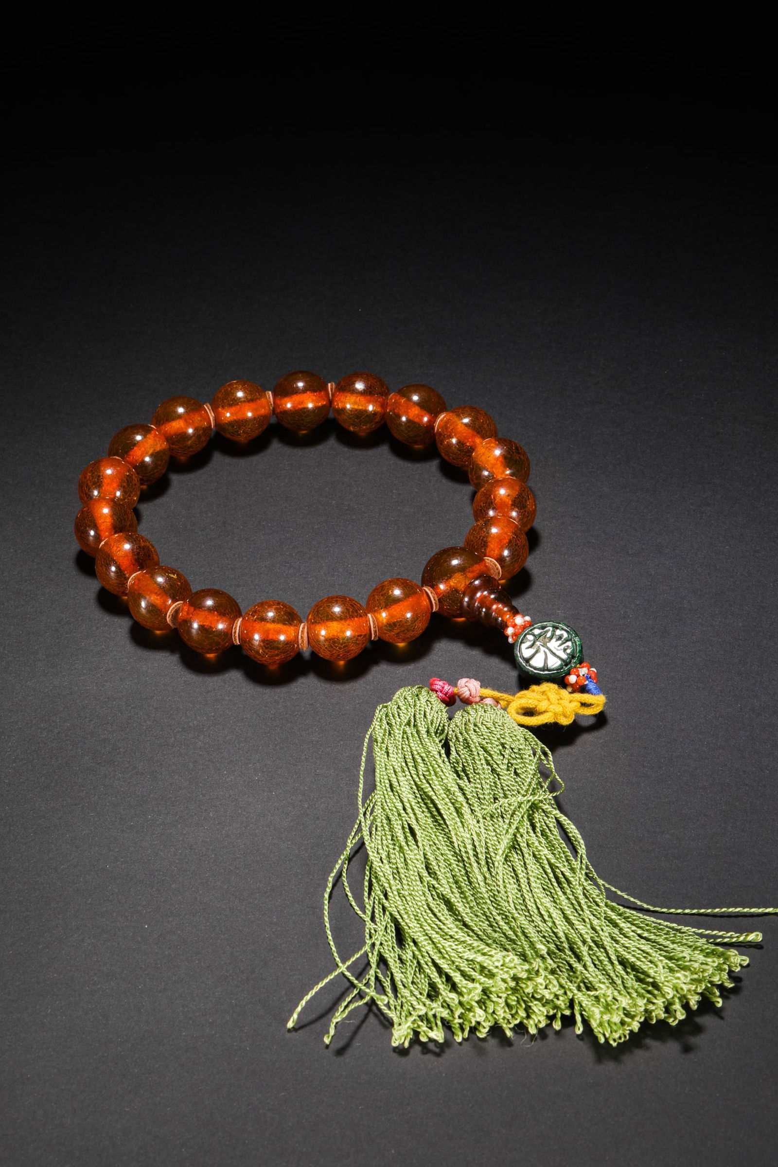 Qing Dynasty beeswax handheld - 3