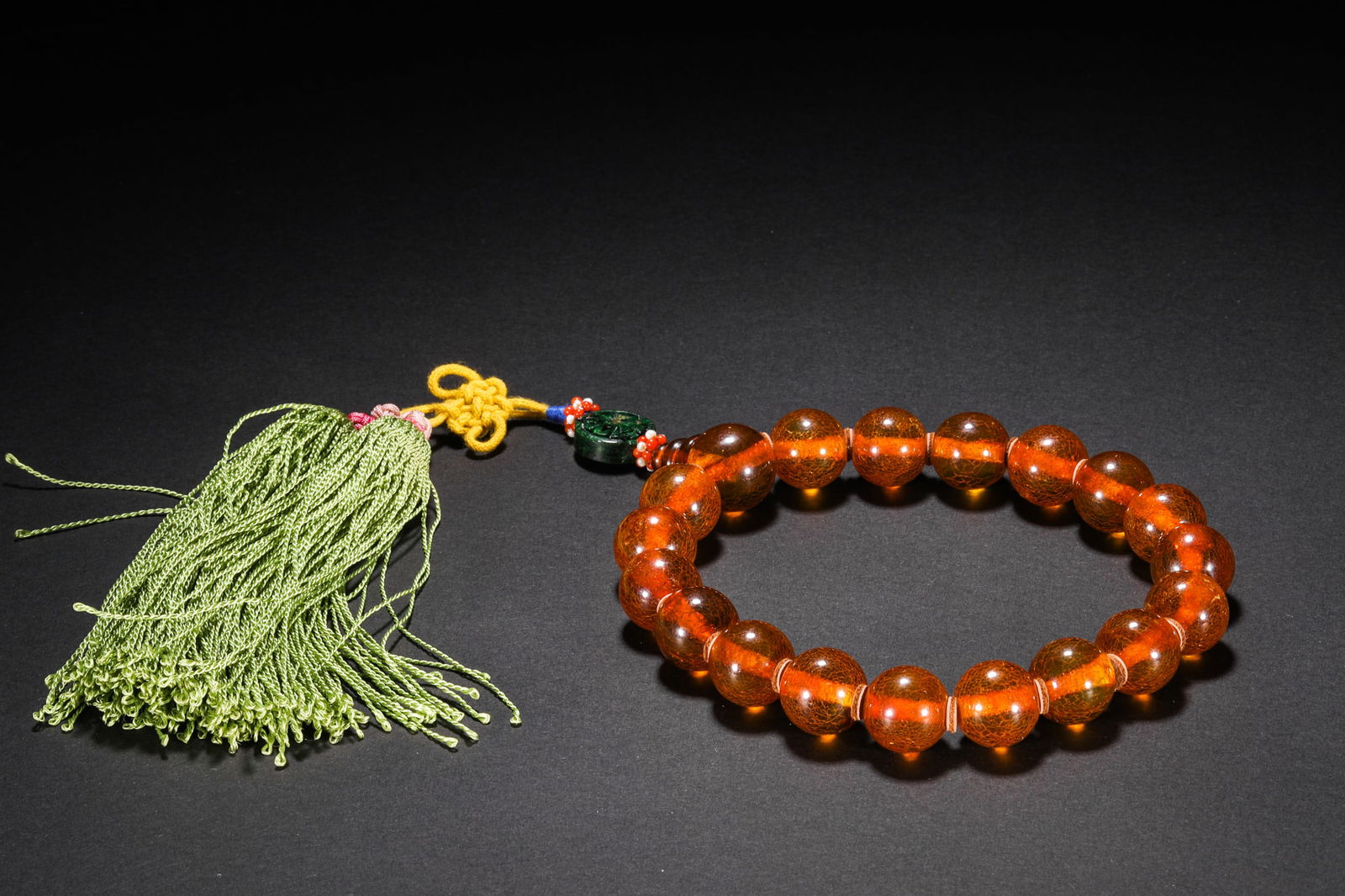 Qing Dynasty beeswax handheld - 4