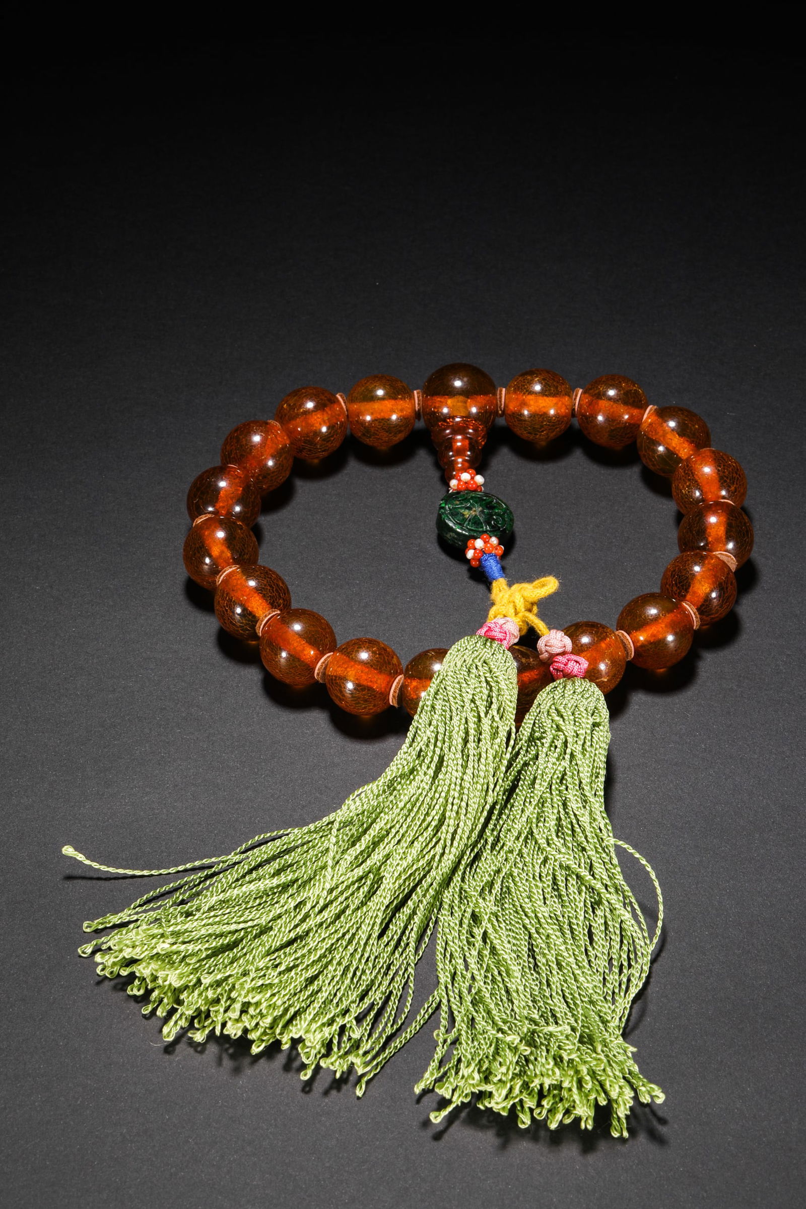 Qing Dynasty beeswax handheld - 8