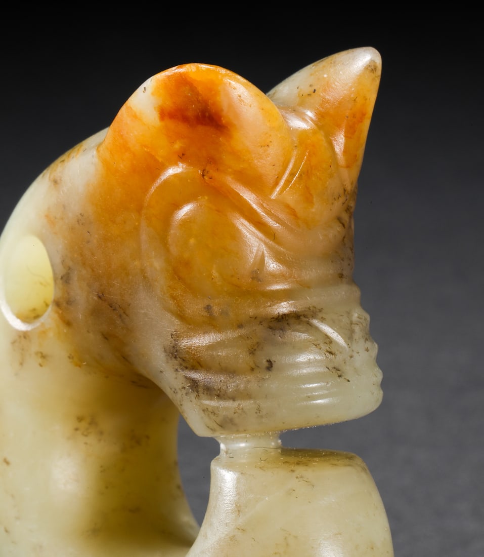 Jade pig dragon before Ming Dynasty - 10