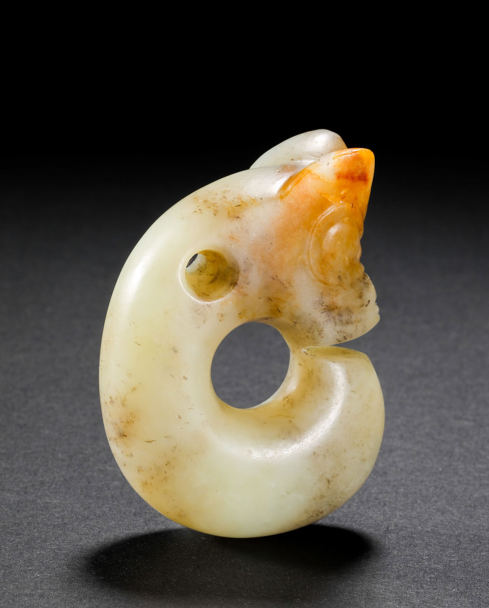 Jade pig dragon before Ming Dynasty - 3