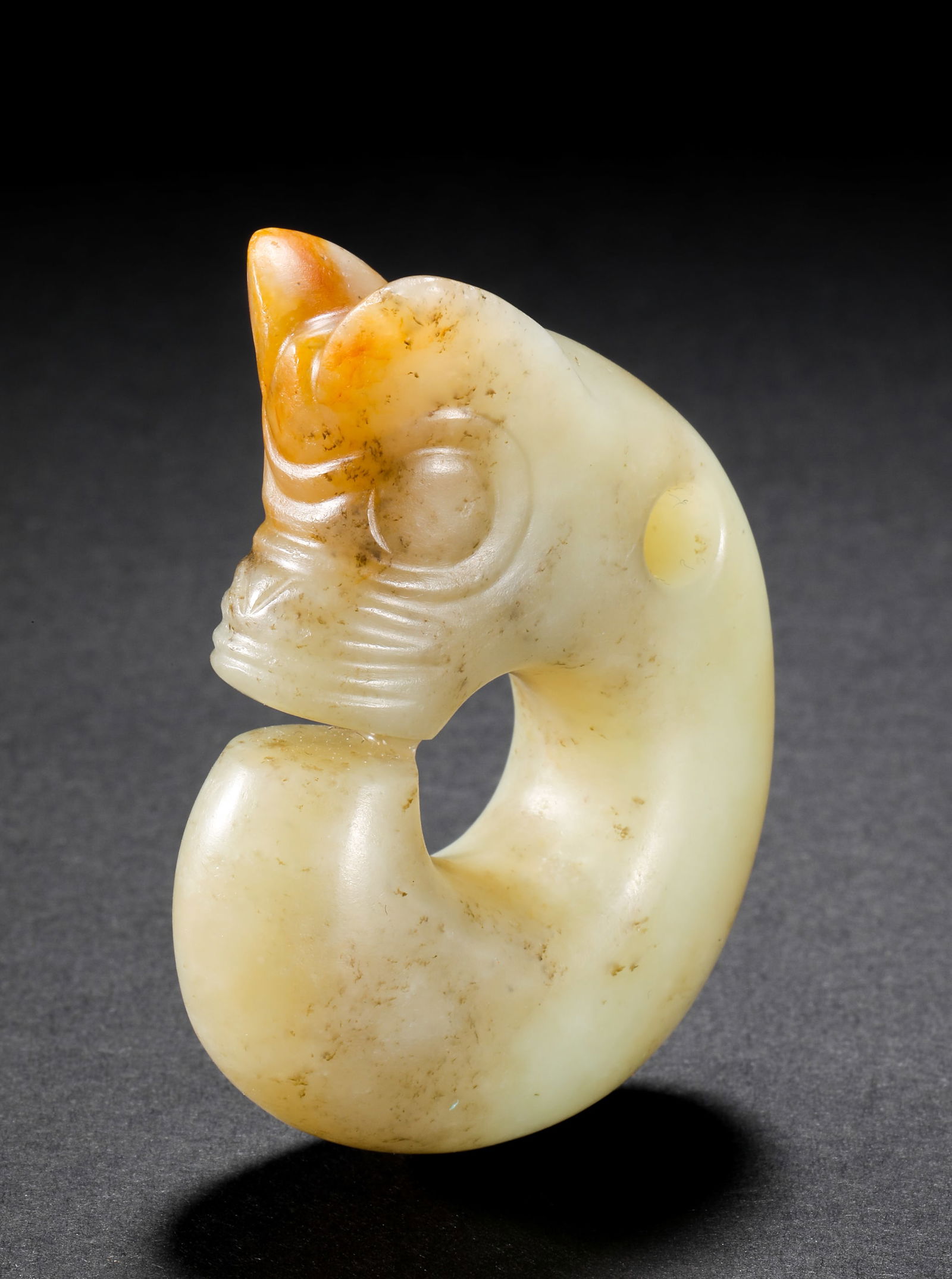 Jade pig dragon before Ming Dynasty - 5