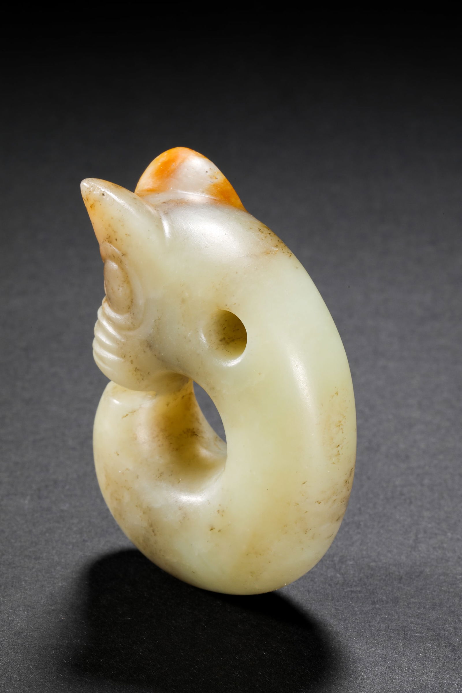 Jade pig dragon before Ming Dynasty - 8