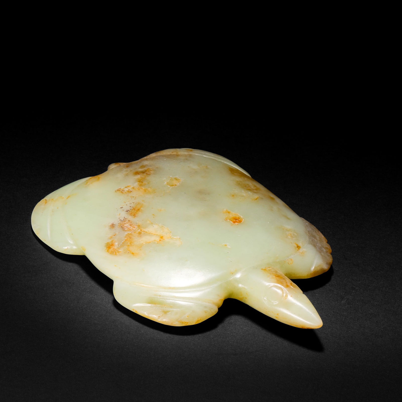 Jade turtle before Ming Dynasty: Jade turtle before Ming DynastyH11.5cm W9cm Weight213g