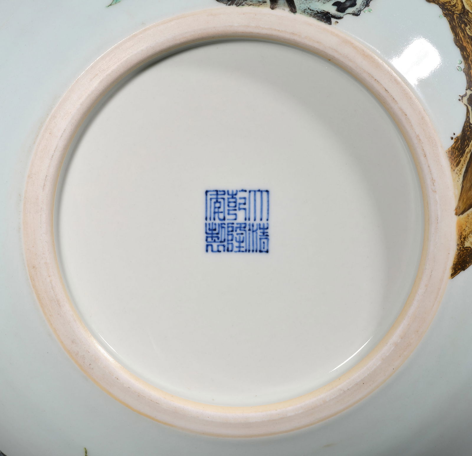 Qianlong style famille rose peach celestial sphere vase - 8