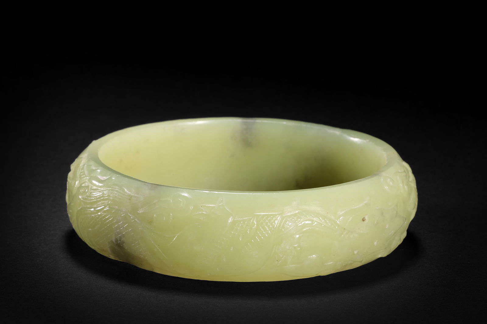 Ming Dynasty Hetian jade bracelet - 4