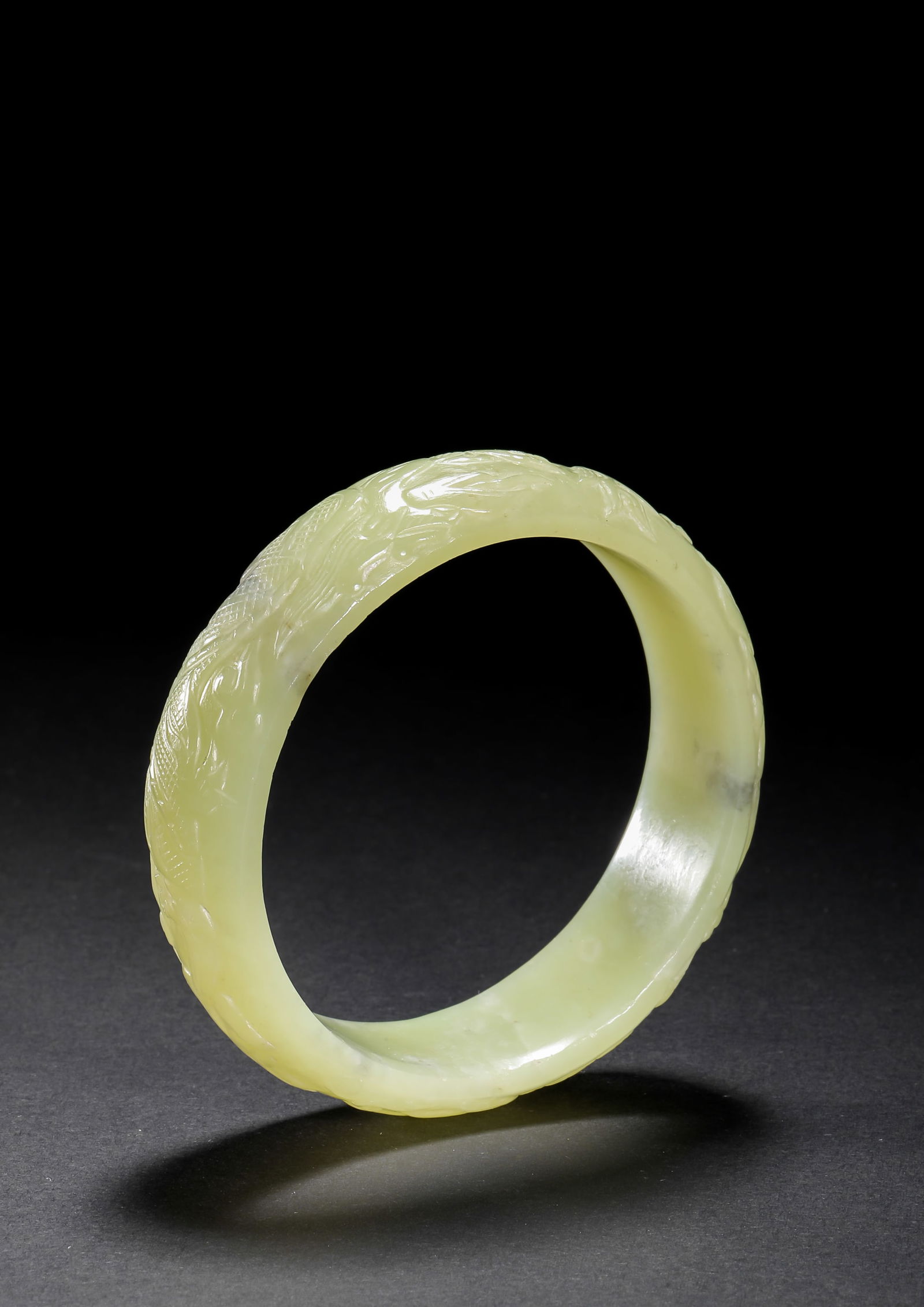Ming Dynasty Hetian jade bracelet - 8