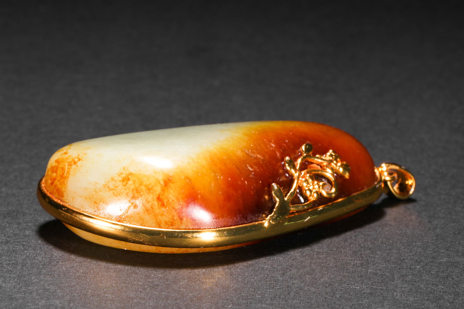 Hetian jade seed material hanging ornament - 8