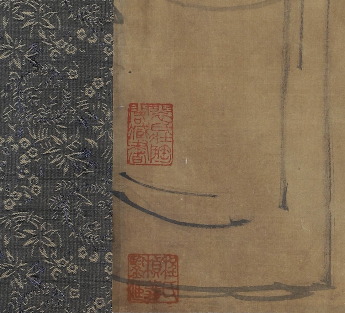 Ming Dynasty, silk scroll signed (Su Dongpo) - 13