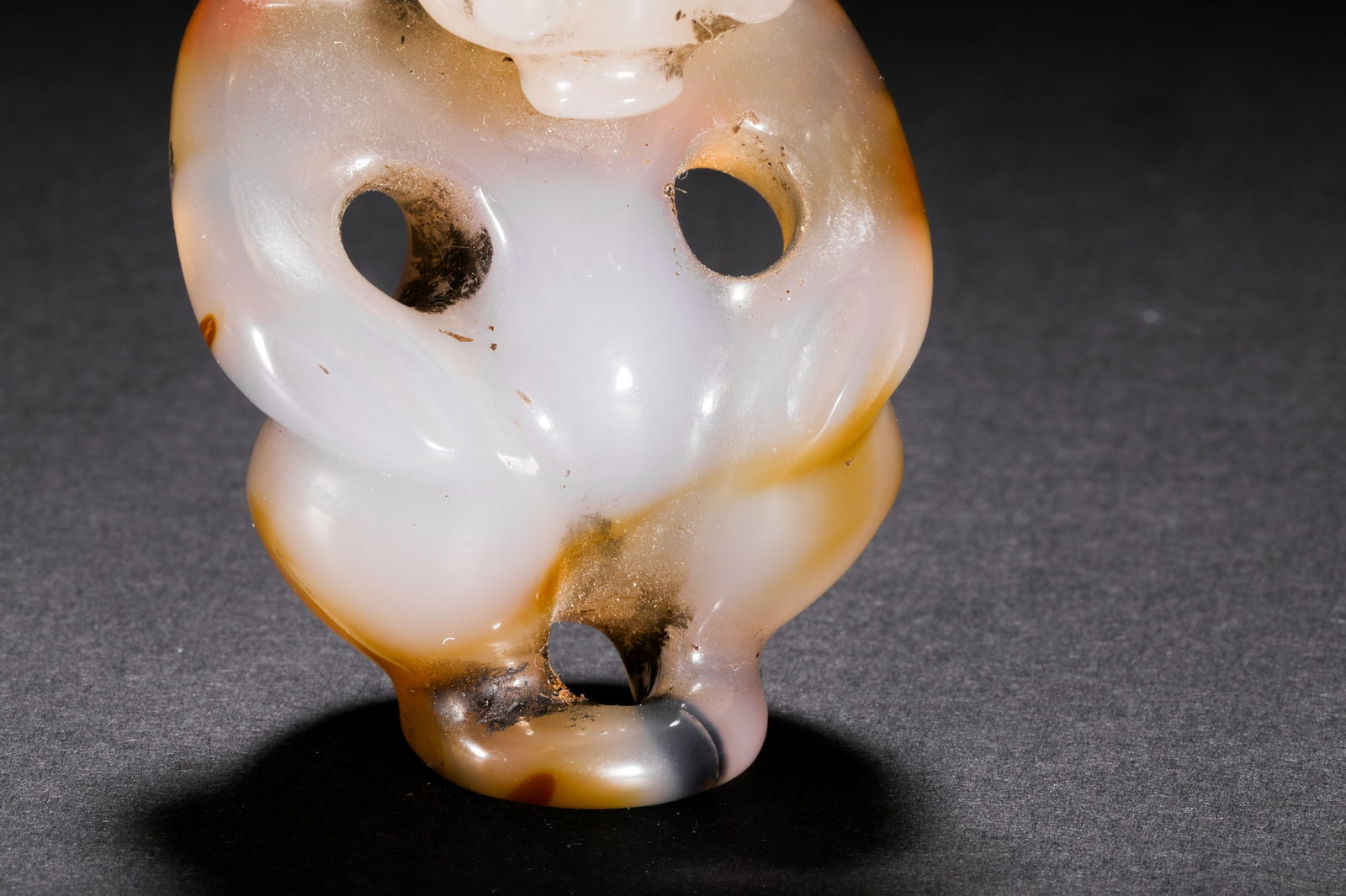 Qing Dynasty agate god - 11