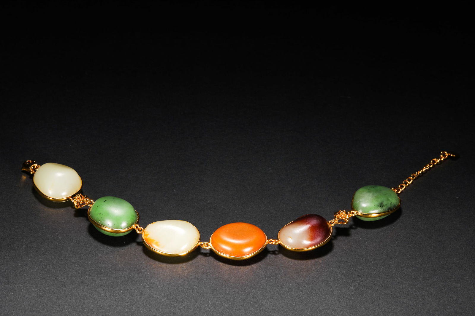 Hetian jade treasure bracelet - 12