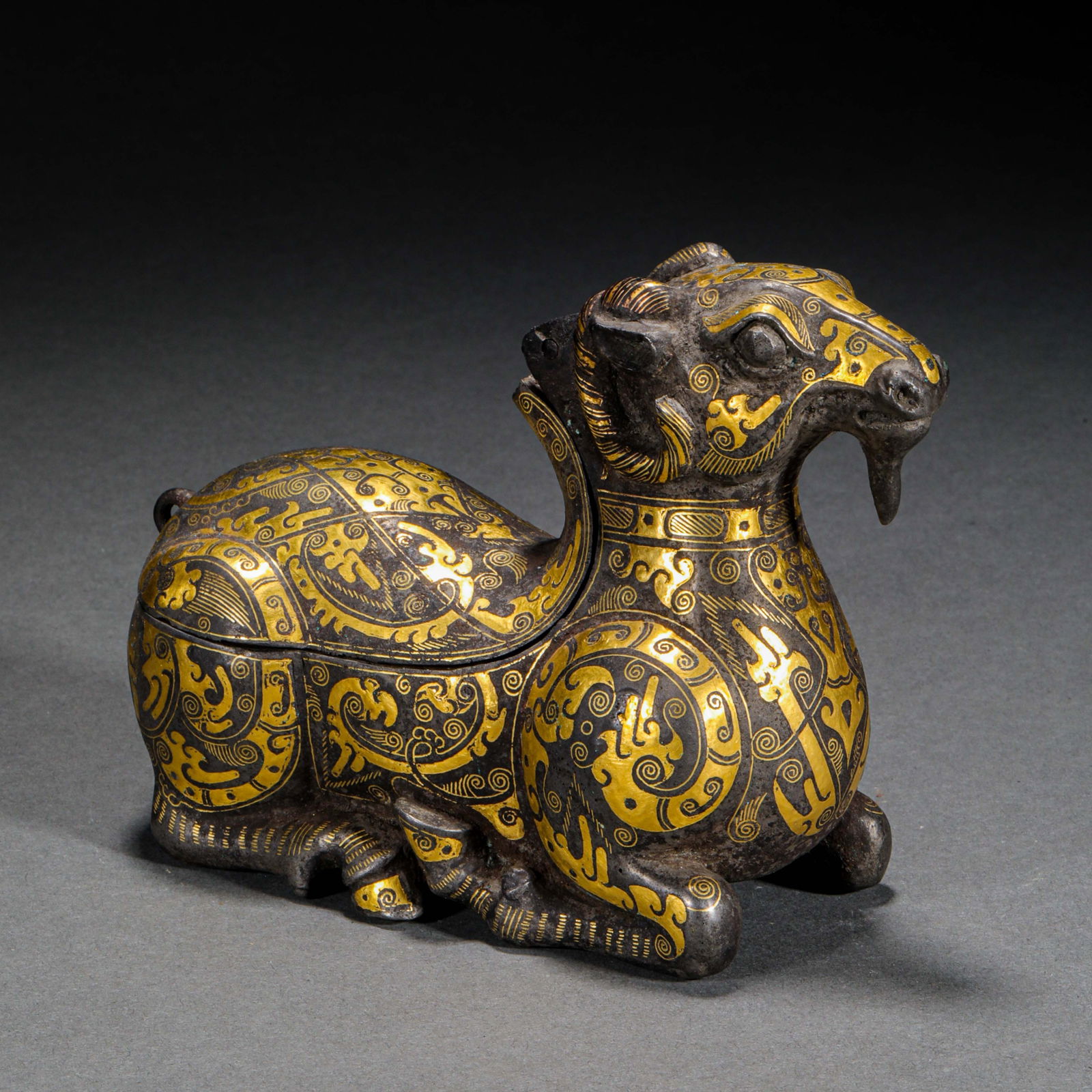 Han Dynasty gold and silver sheep: Han Dynasty gold and silver sheepH10cm W13cm Weight604g